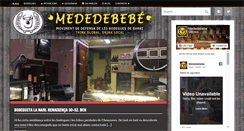 Desktop Screenshot of mededebebe.com